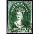 SG15. 1855 2d Deep green. Superb fine used with beautiful colour