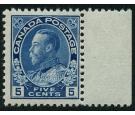 SG205b. 1912 5c Deep blue. Brilliant fresh U/M mint marginal...