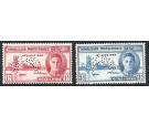 SG117s-118s. 1946 'SPECIMEN'. Set of 2. Superb fresh U/M mint...