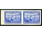 SG220a. 1932 30c Ultramarine 'Imperforate Pair' Brilliant U/M mi
