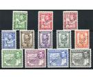 SG93s-104s. 1938 Set of 12. 'SPECIMEN'. Superb fresh mint...