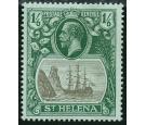 SG93b. 1922 1/6 Grey and green/blue-green. 'Torn Flag'. Superb f