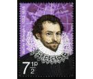 SG926a. 1973 7 1/2p Multicoloured 'Gold (Queen's head) Omitted'.