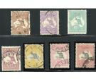 SG107-114. 1929 Set of 7. Very fine used...