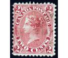 SG44. 1864 2c Rose-red. Superb fine used...