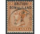 SG5b. 1903 3a Brown-orange. 'BR1TISH' for 'BRITISH'. Superb fine