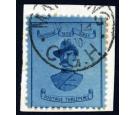 SG21. 1900 3d Pale blue/blue. Brilliant fine used on piece...