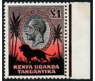 SG123. 1935 £1 Black and red. Superb fresh mint...