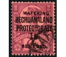 SG14. 1900 1s on 56d Purple/rose-red. Superb fine used...