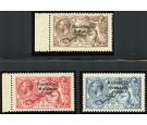 SG83-85. 1925 Set of 3. All brilliant fresh U/M mint...