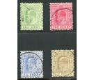 SG71-74. 1906 Set of 4. Superb used...