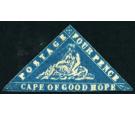 SG14c. 1861 4d Deep bright blue. Very fine fresh MINT...