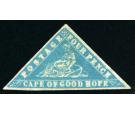 SG14b. 1861 4d Pale bright blue. Superb fresh UNUSED...