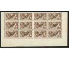 SG83. 1925 2/6 Chocolate-brown. Outstanding U/M mint block of 12