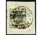 SG16. 1900 2s on 1s Green. Superb fine used on piece...