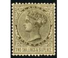 SG27. 1886 2/6 Olive-black. Superb perfectly centred mint with b