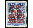 SG E3a. 1904 15c on 15c Ultramarine 'Surcharge Inverted' Very fi