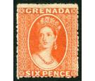 SG17. 1878 6d Deep vermilion. Superb freh mint...