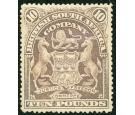 SG93. 1901 £10 Lilac. Superb fresh well centred mint...