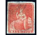 SG28. 1858 (6d) Vermilion. Very fine used...