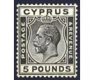 SG117a. 1928 £5 Black/yellow Brilliant fresh mint...