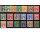 SG103-121. 1938 Set of 19. Superb fresh mint...