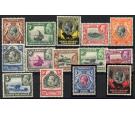 SG110-123. 1935 Set of 14. Superb mint with beautiful bright col