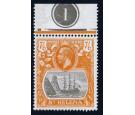 SG111. 1922 7/6 Grey-brown and yellow-orange. Brilliant fresh to