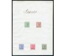 SG24-31. 1883 1/2d to 2 1/2d 'Appendix' 'SPECIMEN'...