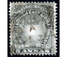 SG13. 1890 8a Grey. Superb fine used with beautiful colour and f