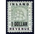SG185. 1888 $1 Green. Superb fresh well centred mint...