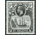 SG97hc. 1936 1/2d Grey-black and black. 'Cleft Rock'. Brilliant 