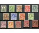 SG162-175. 1922 Set of 14. Very fine used...