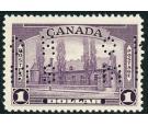SG O130. 1939 $1 Violet. Brilliant Post Office fresh U/M mint...