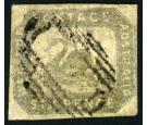 SG19. 1859 6d Grey-black. Superb used with good to large margins