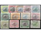 SG93-105. 1916 Set of 13. Superb used...