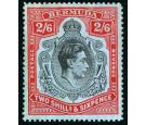 SG117a. 1942 2/6 Black and red/grey-blue. Brilliant fresh U/M mi