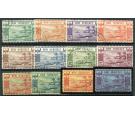 SG52-63. 1938 Set of 12. Superb used...