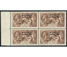 SG73. 1935 2/6 Chocolate-brown. Superb fresh U/M sheet marginal 