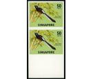 SG87a. 1966 50c Multicoloured 'Imperforate Pair'. U/M mint...