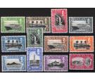 SG113-124. 1936 Set of 12. Brilliant fresh mint...