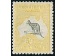 SG42c. 1920 5/- Grey and pale yellow. Choice superb fresh well c