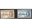 SG257s-258s. 1946 Set of 2. Brilliant U/M 'SPECIMEN'...