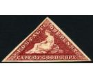 SG22. 1864 1d Deep carmine-red. Watermark Crown CC (sideways). S