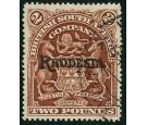 SG113c. 1909 £2 Brown. Superb fine well centred used...