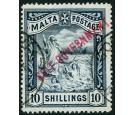 SG105. 1922 10/- Blue-black. Superb fine used...