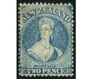 SG96a. 1863 2d Dull deep blue. Very fine used...