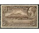 SG93. 1932 5/- Chocolate. Superb fresh U/M well centred...