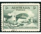 SG143. 1932 5/- Blue-green. Choice superb fine well centred used
