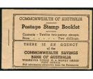 SG SB27b. 1938 2/- Booklet. Black on buff cover. Pristine...
